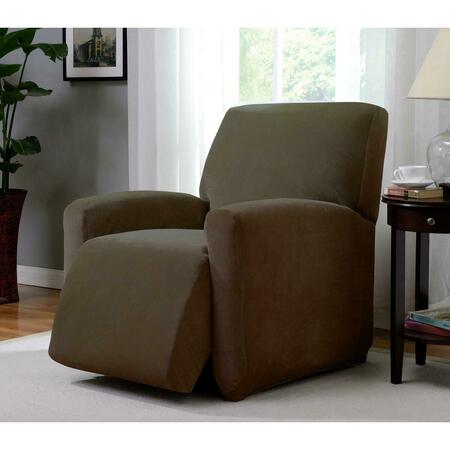 MADISON INDUSTRIES Kathy Ireland Day Break Large Recliner Slipcover, Chestnut DAY-LGRECL-CH